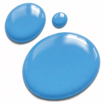 Himmelblauer Flüssigfarbstoff für Ölseife