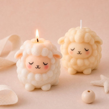 Molde de silicona para velas ovejita | Gran Velada
