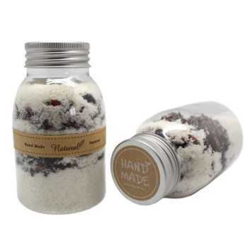 Aufkleber mit dem Text "Hand made natural" zum Dekorieren.