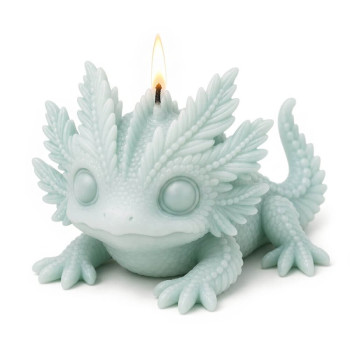 Molde de silicona para velas ajolote kawaii | Gran Velada