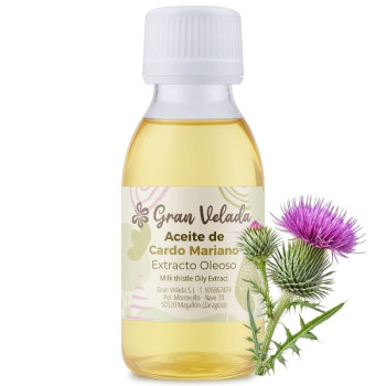 Aceite de cardo mariano | Oleato emoliente para cosmética