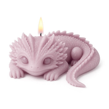 Molde de silicona para velas ajolote | Gran Velada
