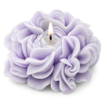 Molde para velas flor de peonía | Gran Velada