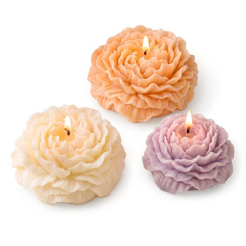 Molde de silicona para velas flor de ranúnculo | Gran Velada