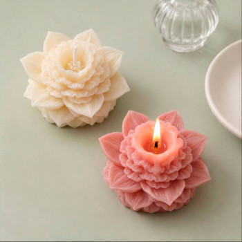 Molde de silicona para velas dalia | Gran Velada