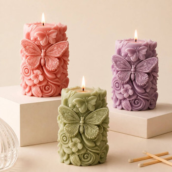 Molde de silicona para velas mariposa | Gran Velada