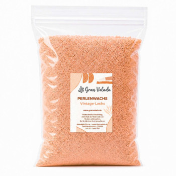 Perlenwachs Vintage-Lachs für Sandkerzen | Gran Velada