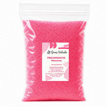 Cera perlada rosa neón | Pearled wax de colores | Gran Velada
