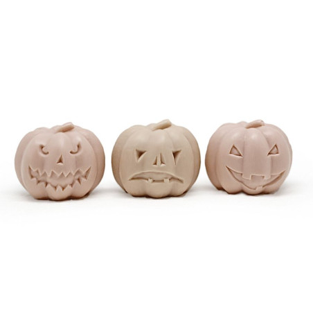 Halloweenska forma 3 tekvice 3D