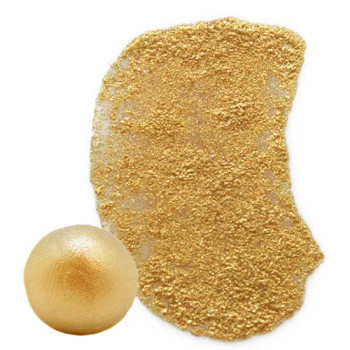 Goldende Farbe zur Herstellung von Seifen. Goldende Farbe zur Herstellung von Seifen.