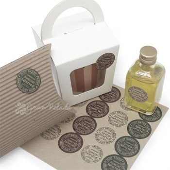 Speziell ausgewählte Aufkleber für Verpackungen. Online-Verkauf