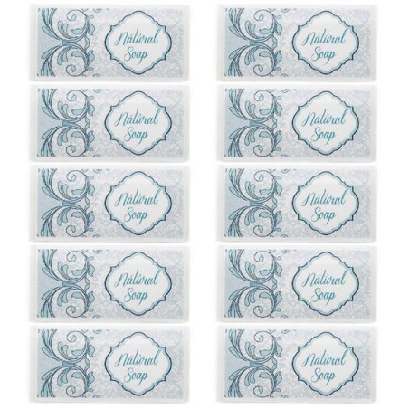 Modré nálepky prírodné mydlo