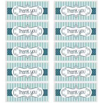 Dankeschön-Aufkleber für die Verpackung