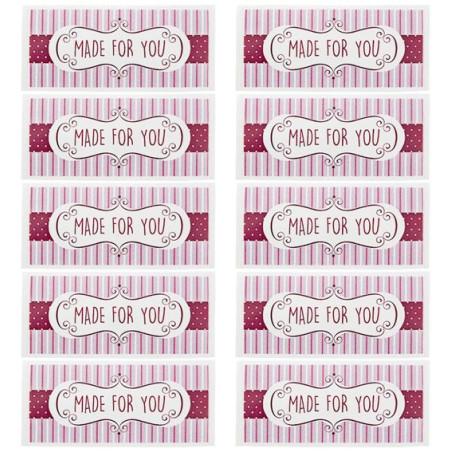 Aufkleber für Sie gemacht