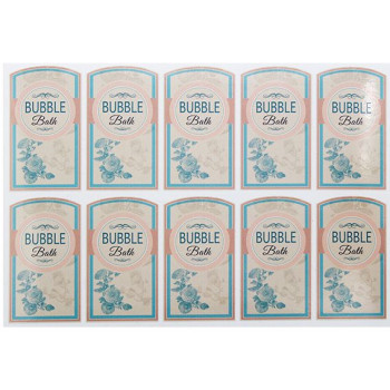 Nálepky na perličkové kúpele