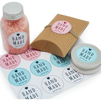 Runde Aufkleber Handgefertigt nur für Sie. Online-Verkauf