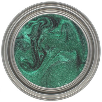 Metallic-grüner Kerzenlack, spezielle Weihnachtskerzen