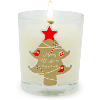 Happy X-Mas Aufkleber für Verpackungen. Online-Verkauf.